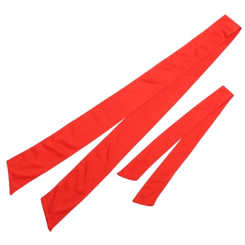 FUNNETOYU Piraten Kostüm Zubehör Rotes Bandana und Taillengürtel für Damen Karneval Party Cosplay Verkleidung von FUNNETOYU