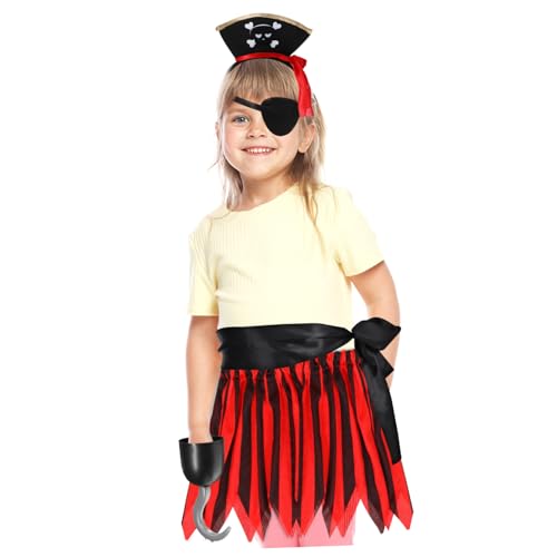 FUNNETOYU Piratenanzug Piratenkostüm Kleinkind Piratenkostüm Piraten Verkleiden Kleinkind Mädchen Pirat Jugend Piratenkleidung Piratenoutfit Kinderkleidung FUNNETOYU Piratenanzug Piratenkostüm Kleinkind Piratenkostüm Piraten Verkleiden Kleinkind Mädchen Pirat Jugend Piratenkleidung Piratenoutfit Kinderkleidung von FUNNETOYU