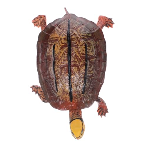 FUNNETOYU Plastik Schildkrötenfigur Simulation Modell Detailreiche Robuste Dekoration für Kinderzimmer Garten und Wohnräume Kindgerechtes Lernspielzeug zur Tiererkennung und Raumgestaltung von FUNNETOYU