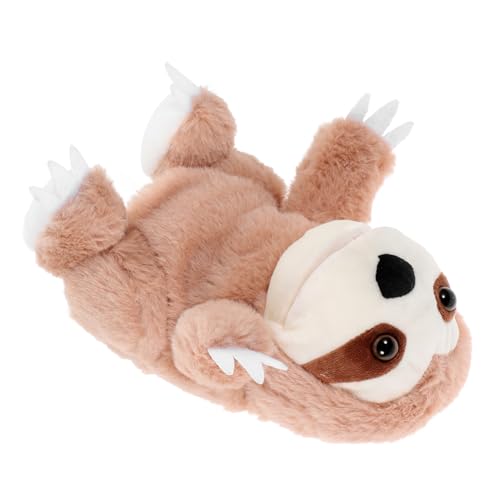 FUNNETOYU Plüsch Faultier Handpuppe Interaktive Geschichtenerzählende Tier Handpuppe für Kreativität und Motorischen Fähigkeiten von FUNNETOYU
