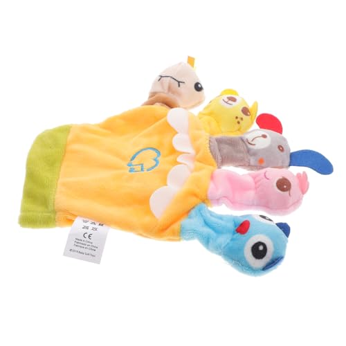 FUNNETOYU Plüsch -Fingerpuppe Cartoontiere Fingerpuppen Fingerpuppen Fingerpuppen tierische Fingerpuppe Fingerpuppen PP Baumwolle Gelb FUNNETOYU Plüsch -Fingerpuppe Cartoontiere Fingerpuppen Fingerpuppen Fingerpuppen tierische Fingerpuppe Fingerpuppen PP Baumwolle Gelb von FUNNETOYU