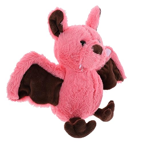 FUNNETOYU Plüsch Fledermaus Farbenfrohes Cartoon Kuscheltier Weiches Plüschtier Für Geburtstage Und Besondere Anlässe Und Spielspaß von FUNNETOYU