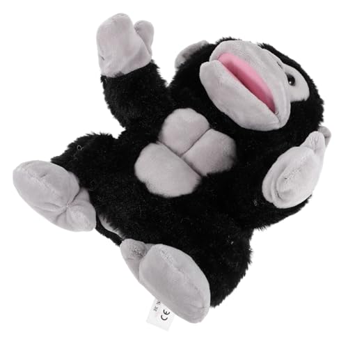 FUNNETOYU Plüsch Gorilla Handpuppe für Junge Mädchen Monate Kuscheliges Tier Handspielzeug zur Motorischer Fähigkeiten Kommunikation und Eltern Junge Mädchen Interaktion FUNNETOYU Plüsch Gorilla Handpuppe für Junge Mädchen Monate Kuscheliges Tier Handspielzeug zur Motorischer Fähigkeiten Kommunikation und Eltern Junge Mädchen Interaktion von FUNNETOYU