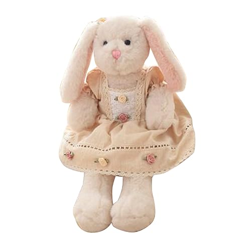 FUNNETOYU Plüsch Hase Weiches Gefülltes Kaninchen für für Mädchen zur Dekoration im Wohnzimmer oder Schlafzimmer aus Hochwertigem Vielseitig Einsetzbar FUNNETOYU Plüsch Hase Weiches Gefülltes Kaninchen für für Mädchen zur Dekoration im Wohnzimmer oder Schlafzimmer aus Hochwertigem Vielseitig Einsetzbar von FUNNETOYU