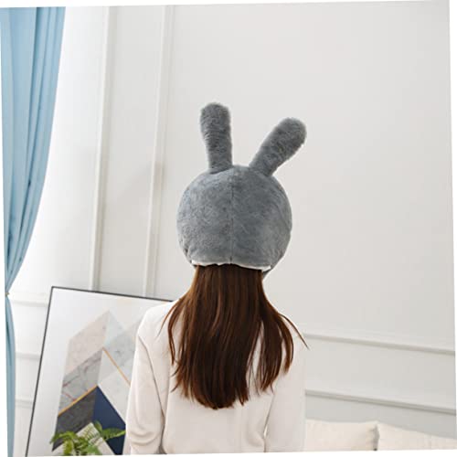 FUNNETOYU Plüsch Hasen Kostüm Mütze mit Ohren Verstellbar für Erwachsene Lustiger Bunny Hut Karneval Foto Requisite Party Zubehör FUNNETOYU Plüsch Hasen Kostüm Mütze mit Ohren Verstellbar für Erwachsene Lustiger Bunny Hut Karneval Foto Requisite Party Zubehör von FUNNETOYU