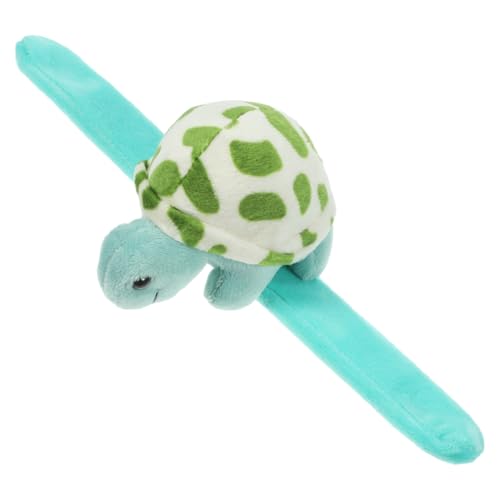 FUNNETOYU Plüsch Schildkröte Slap Armband Tierisches Ohrfeigenarmband für Weiches Partygeschenk mit Süßem Design Langlebig Plüsch für Feste FUNNETOYU Plüsch Schildkröte Slap Armband Tierisches Ohrfeigenarmband für Weiches Partygeschenk mit Süßem Design Langlebig Plüsch für Feste von FUNNETOYU