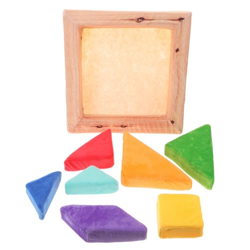 FUNNETOYU Plüsch-Tangram Puzzle interaktives kindertag kindertagsgeschenk Geburtstagsgeschenk für bunt Mosaik mit Babys kreative Rätsel Puzzlespiele FUNNETOYU Plüsch-Tangram Puzzle interaktives kindertag kindertagsgeschenk Geburtstagsgeschenk für bunt Mosaik mit Babys kreative Rätsel Puzzlespiele von FUNNETOYU
