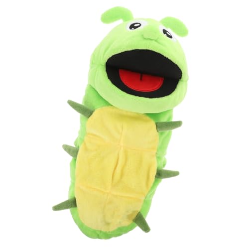 FUNNETOYU Plüschige Lustige Raupen Handpuppe mit Beweglichem Mund Weichem Plüschmaterial und Detailgetreuer Simulation Interaktives für Kreatives Geschichtenerzählen Hand Auge Koordination FUNNETOYU Plüschige Lustige Raupen Handpuppe mit Beweglichem Mund Weichem Plüschmaterial und Detailgetreuer Simulation Interaktives für Kreatives Geschichtenerzählen Hand Auge Koordination von FUNNETOYU