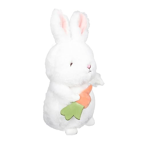 FUNNETOYU Plüschtier für kindergeschenke für geldgeschenke Ostern osterngeschenk Ostergeschenk Kaninchenpuppe aus Baumwolle Hasenpuppe Osterdeko PP Baumwolle Weiß FUNNETOYU Plüschtier für kindergeschenke für geldgeschenke Ostern osterngeschenk Ostergeschenk Kaninchenpuppe aus Baumwolle Hasenpuppe Osterdeko PP Baumwolle Weiß von FUNNETOYU