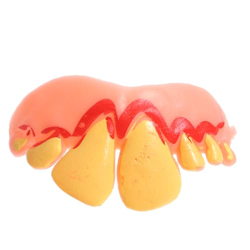 FUNNETOYU Fake Zähne Für Halloween Cosplay Zähne Als Party Requisite Für Lustige Streiche Und Kostümpartys Für Kostüme Und Halloween Deko FUNNETOYU Fake Zähne Für Halloween Cosplay Zähne Als Party Requisite Für Lustige Streiche Und Kostümpartys Für Kostüme Und Halloween Deko von FUNNETOYU
