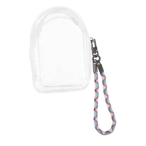 FUNNETOYU Puppen Aufbewahrungstasche Organizer Taschen Spielzeughalter Puppen Tragetasche Transparente Aufbewahrungstasche Durchsichtige Vitrine Für Figuren Tragbare von FUNNETOYU