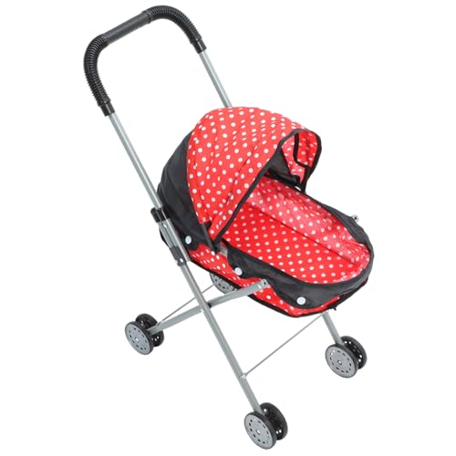 FUNNETOYU Puppenbuggy Leicht und Kompakt Babyspielzeug Puppenwagen Kinderwagen für Mädchen Ab Jahre Realistische Nachbildung Stabil Langlebig FUNNETOYU Puppenbuggy Leicht und Kompakt Babyspielzeug Puppenwagen Kinderwagen für Mädchen Ab Jahre Realistische Nachbildung Stabil Langlebig von FUNNETOYU