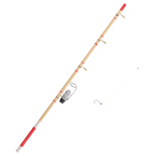 FUNNETOYU Puppenhaus Zubehör Realistische Angelrute Modellspielzeug für DIY Basteln Detailgetreues Angelgerät für Puppenhaus Outdoor Szene FUNNETOYU Puppenhaus Zubehör Realistische Angelrute Modellspielzeug für DIY Basteln Detailgetreues Angelgerät für Puppenhaus Outdoor Szene von FUNNETOYU