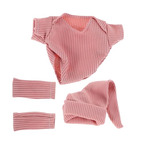 FUNNETOYU Puppenkleidung Teilig mit Kleid Schuhen und Hut für Puppen Modische Mini Doll Outfits für Realistische Bekleidung zum Anziehen und Verkleiden FUNNETOYU Puppenkleidung Teilig mit Kleid Schuhen und Hut für Puppen Modische Mini Doll Outfits für Realistische Bekleidung zum Anziehen und Verkleiden von FUNNETOYU
