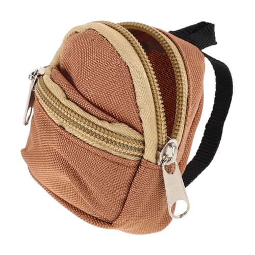FUNNETOYU Puppenrucksack Babypuppenrucksack Für Mini Rucksack Kleiner Rucksack Puppen Ankleiderucksack Miniatur Schultaschen Für Puppen Mini Puppen Ankleidezubehör Hellbraunes FUNNETOYU Puppenrucksack Babypuppenrucksack Für Mini Rucksack Kleiner Rucksack Puppen Ankleiderucksack Miniatur Schultaschen Für Puppen Mini Puppen Ankleidezubehör Hellbraunes von FUNNETOYU