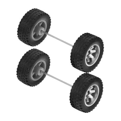 FUNNETOYU Rc Auto 1/64 Rad Reifen Satz für Kinder Austauschbare Spielzeugräder aus Kognitives Modell Zubehör für Fahrzeug Spielzeug Stabil und Sicher für Rc Fahrzeuge und Sammlungen von FUNNETOYU