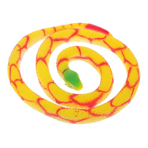 FUNNETOYU Realistische Schlangenfigur Simulation Tiermodell Realistische Deko Falsche Schlange für Party Garten Halloween Lebensecht Bunt Robust Langlebig von FUNNETOYU