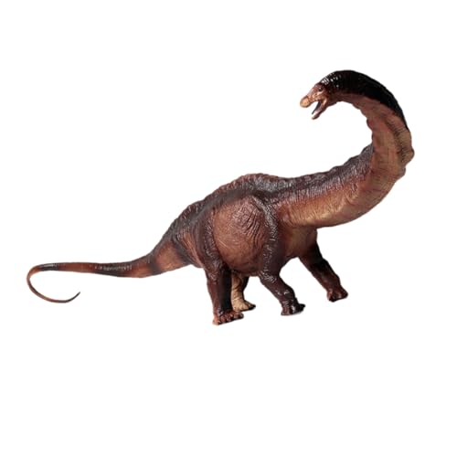 FUNNETOYU Realistisches Apatosaurus Dinosaurier Modell aus Hochwertigem Material Sichere Detailgetreue Pflanzenfresser Figur als Dekorativer Schreibtisch Ornament und Geschenk für von FUNNETOYU