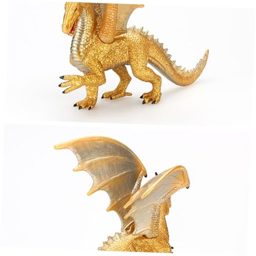 FUNNETOYU Realistisches Dinosaurier Modell Tierfigur Ornament Solide Handgefertigt Lebensecht Sichere Materialien Dekoratives Lernspielzeug für Dinosaurier Fans von FUNNETOYU