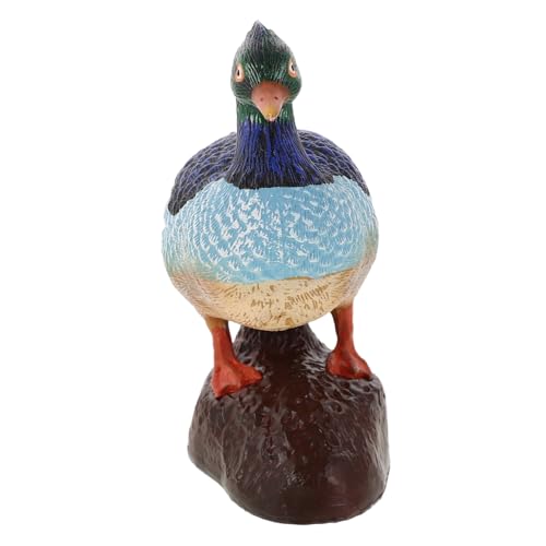 FUNNETOYU Realistisches Farmtier-Modell Mallard Ente aus Solidem Kunststoff Detailgetreue Tierfigur für Lernen und Dekorieren Vielseitiges Wildtier-dekor für Garten und Zuhause von FUNNETOYU