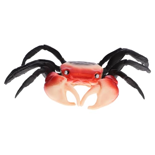 FUNNETOYU Realistisches Krabbenmodell Simulation Meerestiere Deko Lernspielzeug für Aquarium und Zimmer von FUNNETOYU