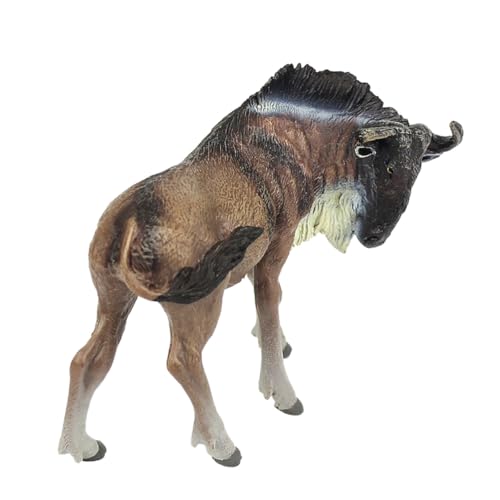FUNNETOYU Realistisches Modell Deko Figur aus Kunststoff Stabile Wildtier Nachbildung Afrikanisches Tier Ornament für Wohn Bürodekoration Geeignet als Lernspielzeug und Schreibtisch von FUNNETOYU