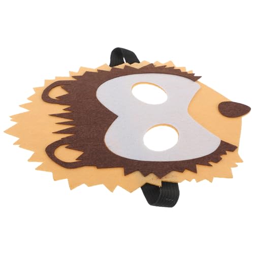 FUNNETOYU Requisiten für Kindergartenaufführungen Kostüm Maskerademaske masken cosplay Tierkopfmaske halloween masken halloweenmaske Cosplay-Tiermasken Halloween-Maske Vlies Brown FUNNETOYU Requisiten für Kindergartenaufführungen Kostüm Maskerademaske masken cosplay Tierkopfmaske halloween masken halloweenmaske Cosplay-Tiermasken Halloween-Maske Vlies Brown von FUNNETOYU