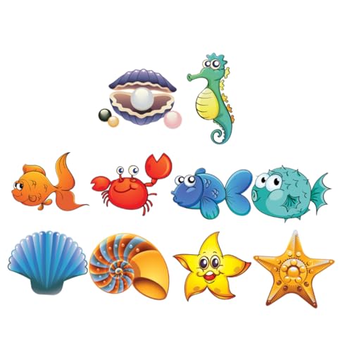 FUNNETOYU Rutsch Badewannensticker Selbstklebend Cartoon Meeresbewohner Badezimmer Dekoration rutschfeste Fliesenaufkleber Dusche FUNNETOYU Rutsch Badewannensticker Selbstklebend Cartoon Meeresbewohner Badezimmer Dekoration rutschfeste Fliesenaufkleber Dusche von FUNNETOYU