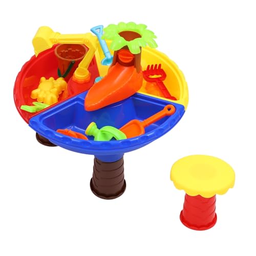 FUNNETOYU Sandspielzeug Zusammenbaubarer Sandspieltisch Leicht und Tragbar Fördert Spielerisch Kreativität und Motorik für Strand und Garten für Jungen und Mädchen FUNNETOYU Sandspielzeug Zusammenbaubarer Sandspieltisch Leicht und Tragbar Fördert Spielerisch Kreativität und Motorik für Strand und Garten für Jungen und Mädchen von FUNNETOYU