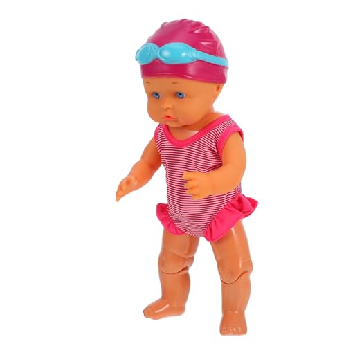 FUNNETOYU Lebensechte Babypuppe Elektrisch Schwimmpuppe für Kinder Interaktive Badepuppe mit Zubehör Badespielzeug für Sommer FUNNETOYU Lebensechte Babypuppe Elektrisch Schwimmpuppe für Kinder Interaktive Badepuppe mit Zubehör Badespielzeug für Sommer von FUNNETOYU