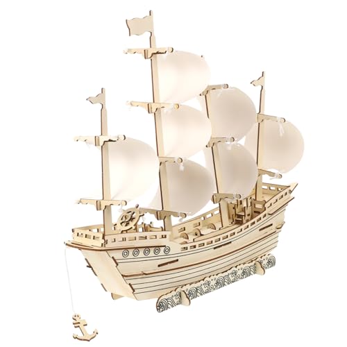 FUNNETOYU Segelboot Puzzle Holzbausatz DIY Holzmodell Bausatz für Erwachsene Edukatives Holzpuzzle mit Realistischem Segelschiff Design als Dekoration und Lernspielzeug FUNNETOYU Segelboot Puzzle Holzbausatz DIY Holzmodell Bausatz für Erwachsene Edukatives Holzpuzzle mit Realistischem Segelschiff Design als Dekoration und Lernspielzeug von FUNNETOYU
