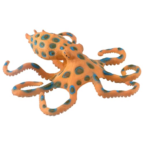 FUNNETOYU Simulation Realistic Octopus Modell Lifelike Tierfigur Kunststoff Deko für Kinderzimmer Aquarium Pädagogisches Lernspielzeug FUNNETOYU Simulation Realistic Octopus Modell Lifelike Tierfigur Kunststoff Deko für Kinderzimmer Aquarium Pädagogisches Lernspielzeug von FUNNETOYU