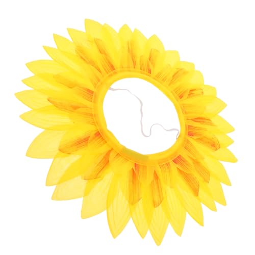 FUNNETOYU Sonnenblumen Kopfbedeckung für Lustiges Sonnenblumen Kostüm Zubehör Realistische Blumenhaardekoration für Faschingspartys und Kostümveranstaltungen für Jungen FUNNETOYU Sonnenblumen Kopfbedeckung für Lustiges Sonnenblumen Kostüm Zubehör Realistische Blumenhaardekoration für Faschingspartys und Kostümveranstaltungen für Jungen von FUNNETOYU