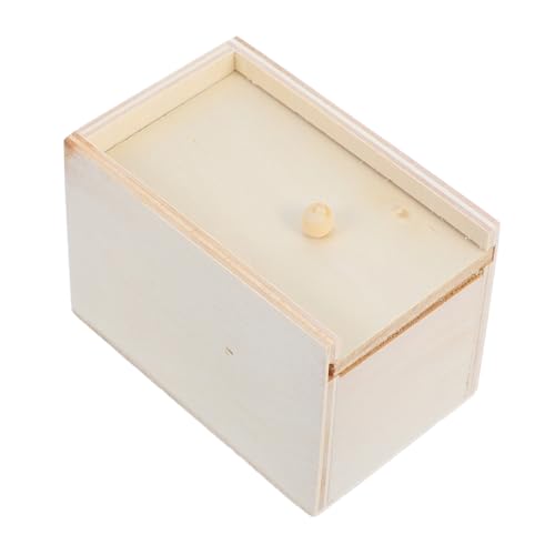 FUNNETOYU Spinne Holzbox Trickspielzeug mit Realistischer Lebensechter Spinne Handgefertigte Scherzbox für Halloween Aprilscherz und Partys Lustiges Streichspielzeug zur Überraschung und von FUNNETOYU