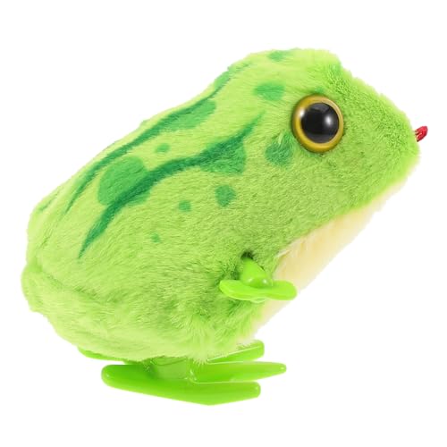 FUNNETOYU Springendes Plüschspielzeug Froschspielzeug Plüschfrosch Ausgestopfter Frosch Kleiner Frosch Plüschfrosch Hüpfspielzeug Froschplüschtier Kunststoff Grün FUNNETOYU Springendes Plüschspielzeug Froschspielzeug Plüschfrosch Ausgestopfter Frosch Kleiner Frosch Plüschfrosch Hüpfspielzeug Froschplüschtier Kunststoff Grün von FUNNETOYU