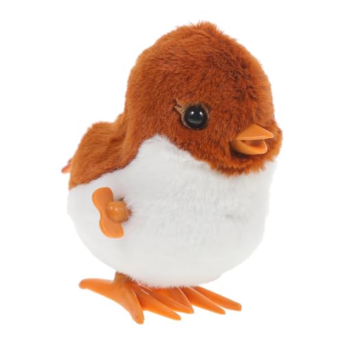 FUNNETOYU Sparrow Wind-up Toy Für Springendes Tier-Spielzeug Interaktives Und Lustiges Uhrwerkspielzeug Aus Weichem Für Kleine Entdecker Partygeschenk von FUNNETOYU