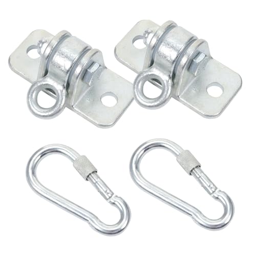 FUNNETOYU Stabile Schaukelhaken mit Sicherheitsverschluss Teilig für Hängesessel und Schaukel Innen und Außen Schwerlast Befestigung für Kinderzimmer und Outdoor Spielplatz FUNNETOYU Stabile Schaukelhaken mit Sicherheitsverschluss Teilig für Hängesessel und Schaukel Innen und Außen Schwerlast Befestigung für Kinderzimmer und Outdoor Spielplatz von FUNNETOYU