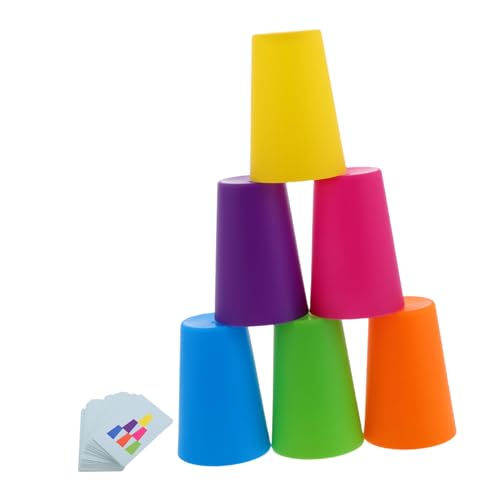 FUNNETOYU Stapelbecher Spielset für Interaktives Outdoor von Hand Auge Koordination und Konzentration für Bewegungsfreudige Kleinkinder und Kreative Denkspiele FUNNETOYU Stapelbecher Spielset für Interaktives Outdoor von Hand Auge Koordination und Konzentration für Bewegungsfreudige Kleinkinder und Kreative Denkspiele von FUNNETOYU