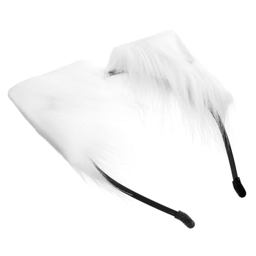 FUNNETOYU Katzenohren Haarreif Für Halloween Kunstfell Cosplay Stirnband Für Kostümparty Dekorative Tierohren Für Karneval Weihnachten Und Feste von FUNNETOYU