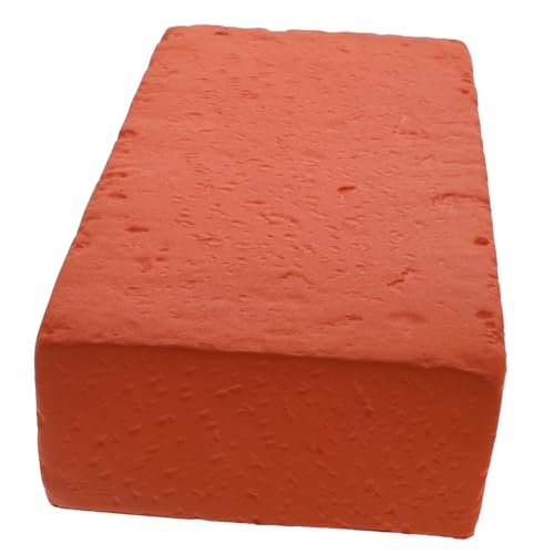 FUNNETOYU Stressabbau Simulierter Baustein aus Strapazierfähigem PU Material Lustiges Quetschspielzeug für Erwachsene Party zur Angstreduktion von FUNNETOYU