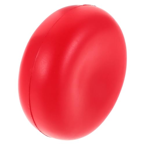 FUNNETOYU Stressball Lehren Zappelnde Bälle Lustige Stressbälle Mini-Fidget-spielzeuge Zappelball Stressbälle Für Das Gehirn Gehirn-Stress-Ball Halloween-stressbälle Sensorische Bälle Rot Pu von FUNNETOYU