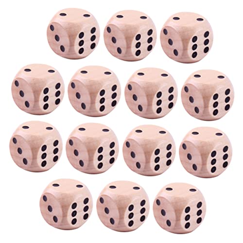 FUNNETOYU Stück Sechsseitige Holzwürfel Glatte Holzwürfel 6-seitiger Spielwürfel Hof Mehrzweck-holzwürfel Für Partyspiel Handbemalte Holzwürfel Bastelwürfel Selber Machen FUNNETOYU Stück Sechsseitige Holzwürfel Glatte Holzwürfel 6-seitiger Spielwürfel Hof Mehrzweck-holzwürfel Für Partyspiel Handbemalte Holzwürfel Bastelwürfel Selber Machen von FUNNETOYU