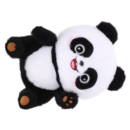 FUNNETOYU Cartoon Panda Kuscheltier Aus Plüsch Süße Panda Figurine Für Perfektes Für Mädchen Dekoration Für Kinderzimmer Weicher Und Angenehmer Griff FUNNETOYU Cartoon Panda Kuscheltier Aus Plüsch Süße Panda Figurine Für Perfektes Für Mädchen Dekoration Für Kinderzimmer Weicher Und Angenehmer Griff von FUNNETOYU