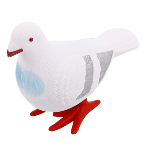 FUNNETOYU Tauben Aufziehspielzeug Vogelfiguren Tauben Tierspielzeug Vögel Vogelfigur Fake Uhrwerk Fake Vogel Mini Vögel Tauben Für Tauben Mini Vogel Tierfiguren Modell Weißer FUNNETOYU Tauben Aufziehspielzeug Vogelfiguren Tauben Tierspielzeug Vögel Vogelfigur Fake Uhrwerk Fake Vogel Mini Vögel Tauben Für Tauben Mini Vogel Tierfiguren Modell Weißer von FUNNETOYU
