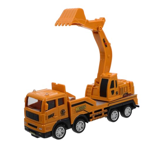 FUNNETOYU Technisches Spielzeugfahrzeug Baufahrzeug Interessantes Baufahrzeug- Kleines Technisches Fahrzeug Engineering-LKW- Kleines Baggerspielzeug Abs Yellow FUNNETOYU Technisches Spielzeugfahrzeug Baufahrzeug Interessantes Baufahrzeug- Kleines Technisches Fahrzeug Engineering-LKW- Kleines Baggerspielzeug Abs Yellow von FUNNETOYU