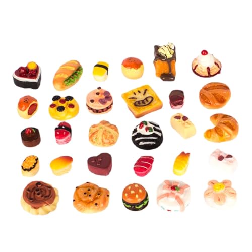 FUNNETOYU Teiliges Mini Lebensmittel Modell Set aus Robustem Harz Realistische Simulierte Backwaren und Sushi Leichtes Miniatur für Puppenhaus Dekoration und Kreatives Rollenspiel FUNNETOYU Teiliges Mini Lebensmittel Modell Set aus Robustem Harz Realistische Simulierte Backwaren und Sushi Leichtes Miniatur für Puppenhaus Dekoration und Kreatives Rollenspiel von FUNNETOYU