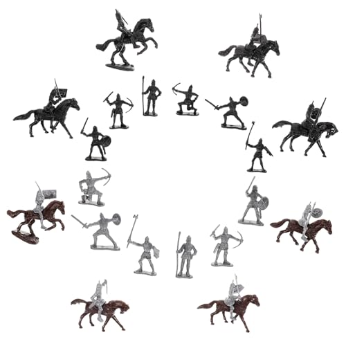 FUNNETOYU Teiliges Miniatur ritterfiguren Soldaten und Pferden Wetterfeste Kunststoff sandtisch miniaturfiguren für Langlebige Geruchsfreie Spielzeugmodelle für Dioramen und Schulprojekte FUNNETOYU Teiliges Miniatur ritterfiguren Soldaten und Pferden Wetterfeste Kunststoff sandtisch miniaturfiguren für Langlebige Geruchsfreie Spielzeugmodelle für Dioramen und Schulprojekte von FUNNETOYU
