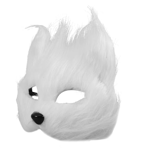 FUNNETOYU Tierische Maske Gruselig Tierkostüm Halloween Geführt Fuchs Mantel Masken Halloween-säuberungsmaske Halloweenkostüm Wolf Hund Halloween Halloween-gesichtsmaske Weiß Abs FUNNETOYU Tierische Maske Gruselig Tierkostüm Halloween Geführt Fuchs Mantel Masken Halloween-säuberungsmaske Halloweenkostüm Wolf Hund Halloween Halloween-gesichtsmaske Weiß Abs von FUNNETOYU