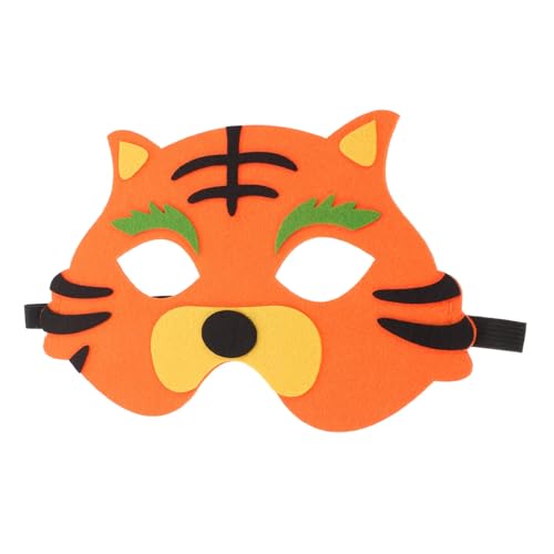 FUNNETOYU Tiger Halbmaske Realistische Tiermaske für Halloween Kostümpartys Geburtstagsfeiern Tragen Einzigartiger Look Tierkostüm Requisiten FUNNETOYU Tiger Halbmaske Realistische Tiermaske für Halloween Kostümpartys Geburtstagsfeiern Tragen Einzigartiger Look Tierkostüm Requisiten von FUNNETOYU