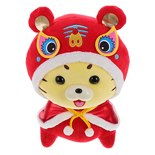 FUNNETOYU Tiger Plüschpuppe Tiere Kuscheltier Junge Das Tier Tigerform Puppe Tiger Jahr Puppe Festival Tiger Puppe Geburtstagspuppe Plüsch Tiger Puppe FUNNETOYU Tiger Plüschpuppe Tiere Kuscheltier Junge Das Tier Tigerform Puppe Tiger Jahr Puppe Festival Tiger Puppe Geburtstagspuppe Plüsch Tiger Puppe von FUNNETOYU